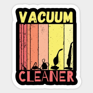 Vacuum Cleaner Sticker